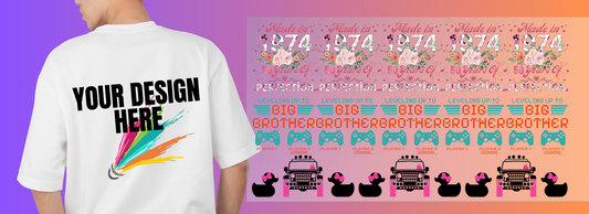 DTF Transfer Raleigh, NC | DTF Carolina Services