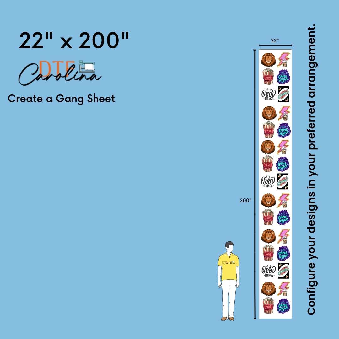 Create a Gang Sheet
