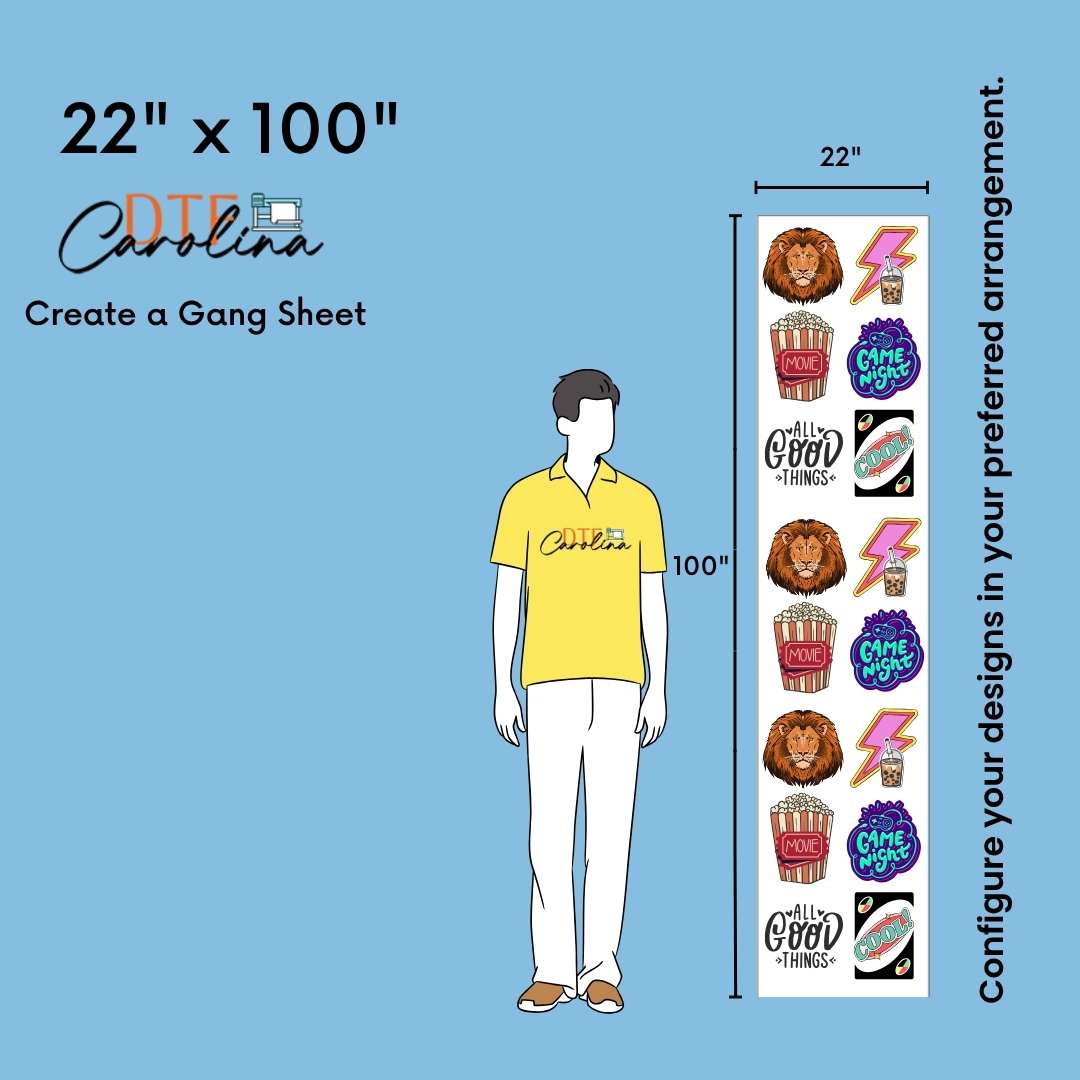 Create a Gang Sheet