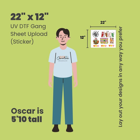UV DTF Gang Sheet Upload (Sticker)