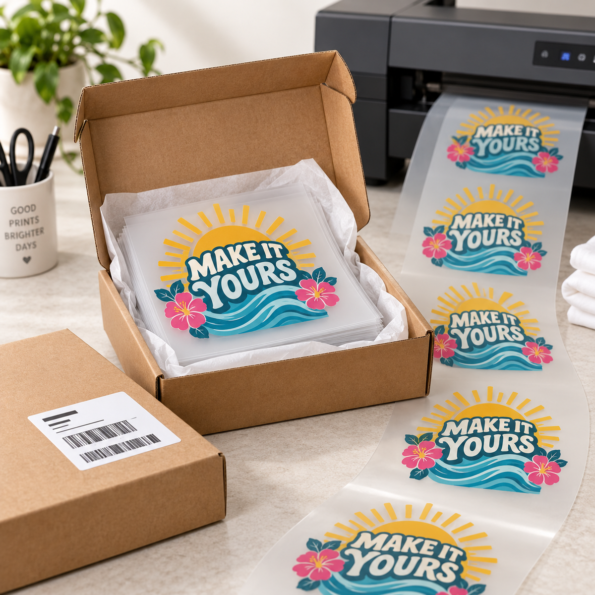We print it. Pack it. Ship it.