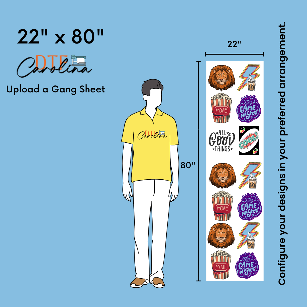 Upload a Gang Sheet