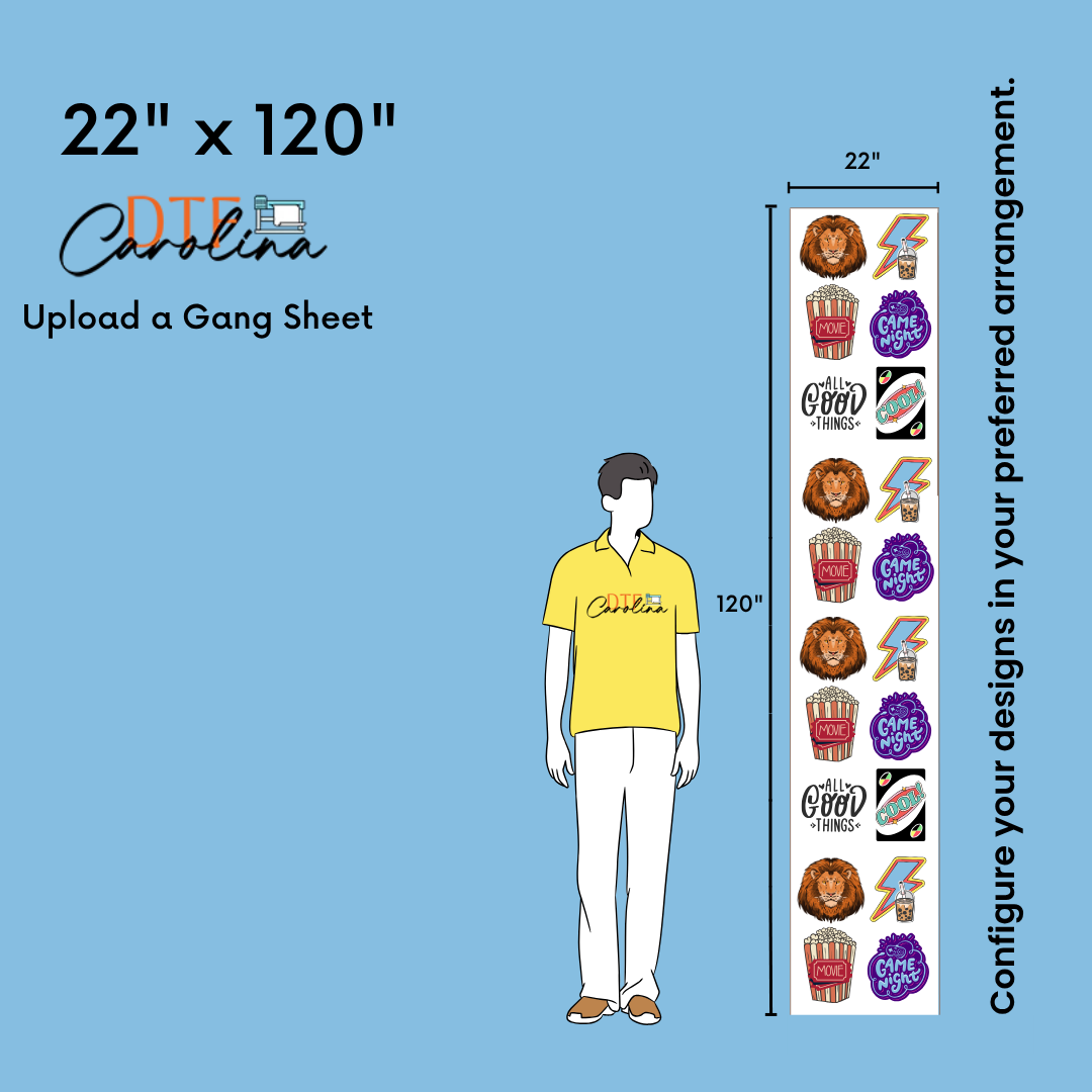 Upload a Gang Sheet
