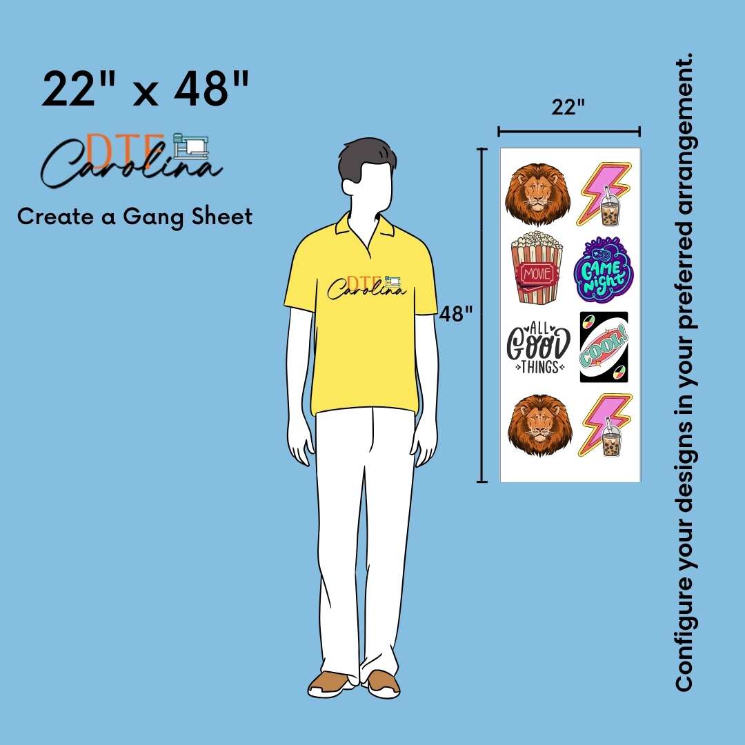Create a Gang Sheet