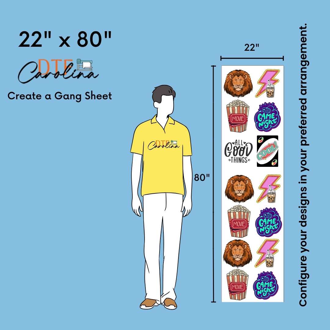 Create a Gang Sheet