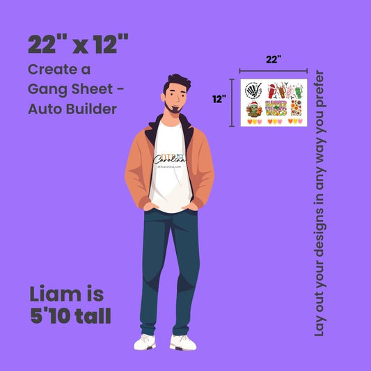Create a Gang Sheet - Auto Builder