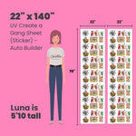 UV Create a Gang Sheet (Sticker) - Auto Builder