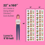 UV Create a Gang Sheet (Sticker) - Auto Builder