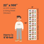 UV DTF Create a Gang Sheet (Sticker)
