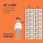 UV DTF Create a Gang Sheet (Sticker)