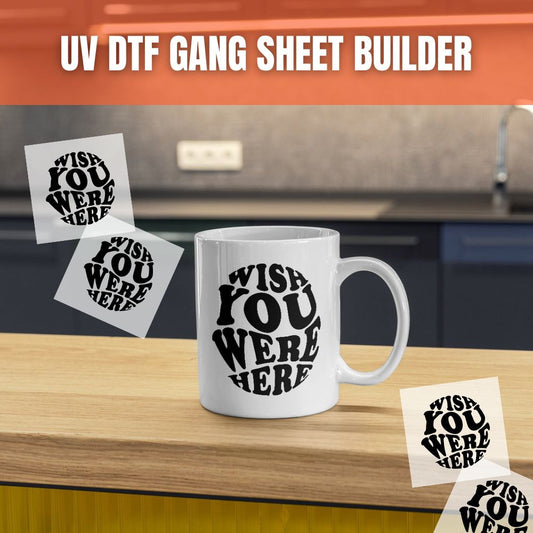 UV DTF Create a Gang Sheet (Sticker)