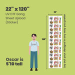 UV DTF Gang Sheet Upload (Sticker)